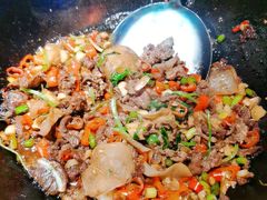 小炒黄牛肉-小隐人家(乐松店)