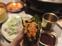-草家酱蟹炭火烤肉店(珲春南路一店)