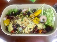 鲜虾牛油果轻体沙拉-SHUBO蔬小盒(三里屯店)