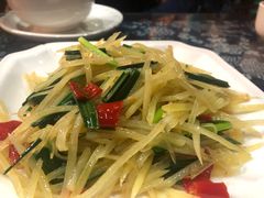 清炒土豆丝-临江餐馆二楼美食部落