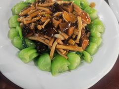 双菇菜心-迎宾楼饭庄(窦店)