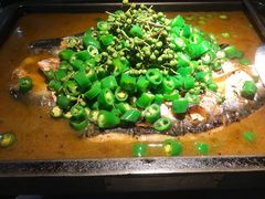 鲜青椒烤鱼-探鱼·鲜青椒爽麻烤鱼(广州花都来又来店)