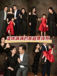 -时光纪亲子全家福照相馆(静安店母女写真父母纪念照)
