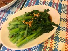 白灼青菜-陈鹏鹏潮汕菜(欢乐海岸 海边景观店)