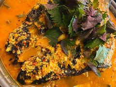 紫苏蒜香味烤鱼-炭舍干锅·烤鱼(扬名广场店)