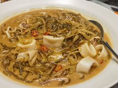 酸萝卜烧赵集粉丝鱿鱼-苏帮袁Sue Cuisine(来福士店)