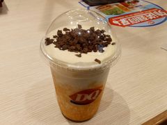雪+焦糖海盐奶昔-DQ(建邺万达店)