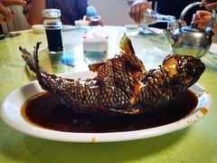 罾蹦鲤鱼-奥华餐厅·老张记(台基厂店)