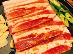 调味猪五花-九田家黑牛烤肉料理(无锡T12店)