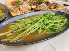 豆酱空心菜-阿尔法海鲜排档(爱琴海店)