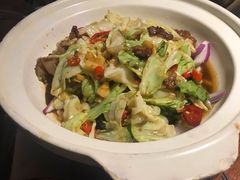 干锅手撕包菜-楼兰新疆主题餐厅(苏州中心店)