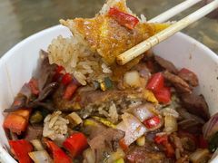 牛肉腰花二合一豆皮-周记热干面豆皮大王(桃花东街店)