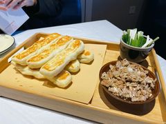 虾酱卷子-渔民船说·北塘海鲜·天津菜·海肠捞饭(北塘古镇店)