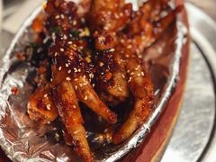 烤辣味鸡爪-青春韩国料理(汽博店)