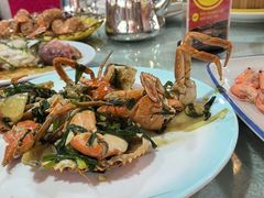 葱爆蟹-崖口红树林海鲜餐厅