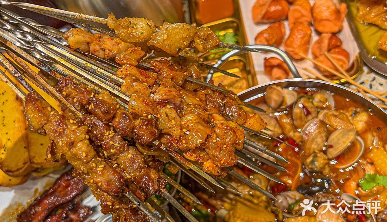 谁吃过…沈阳锅包肉是一串一串的啊！