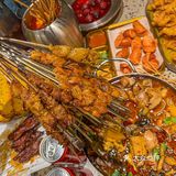谁吃过…沈阳锅包肉是一串一串的啊！