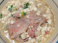 普通羊肉泡馍-老兰家传统烧烤炒菜泡馍(小南门店)
