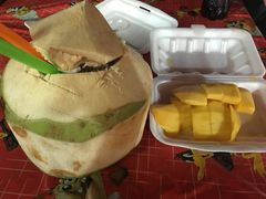 -芒果糯米饭摊子