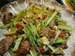 小炒黄牛肉-湘与香缘·湖南菜(王府井北京市百货大楼店)