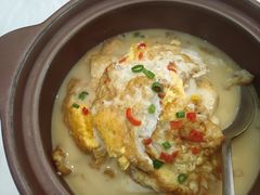 煎豆腐焖荷包蛋-湘桂人酒楼(西便门店)