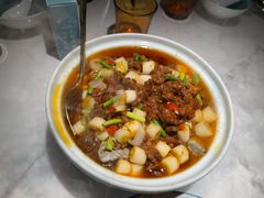 豆花渣渣牛肉吊龙-雀蓝川菜(滨湖万象汇店)