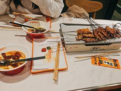-宝记烧烤·碳锅羊肉·羊蝎子火锅·夜食社(文体路创始店)