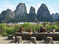 -钟山水墨田园