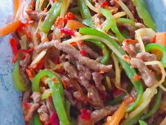 仔姜牛肉丝-大融厨·鸡毛店·川菜(果壳里东安湖店)