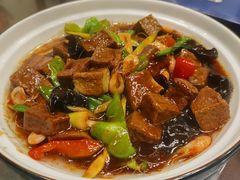 养生黑豆腐煲-呼吸森林·生态农庄农家乐私房菜