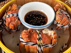 -七的湖·晚芳亭·阳澄湖农家菜·大闸蟹(莲花岛店)