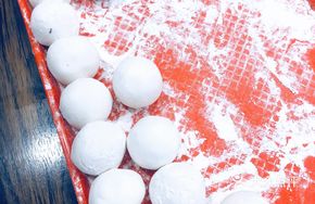 Red Bean Glutinous Rice Balls (Raw)