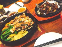 素颜烤鱼-院落创意菜