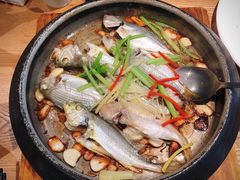 铁锅煎杂鱼-珍味汤馆·潮汕家乡菜(保利文化广场店)