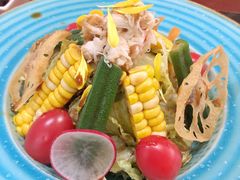 蟹肉蔬菜沙拉-蟹田居·活蟹料理(东城店)