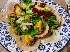 油泼扇贝-1937青岛老味道·青岛菜(大鲍岛栈桥店)