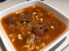 鲜茄牛腩粒汤通心粉-新旺茶餐厅·早餐·夜宵(仙霞店)