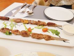 土耳其羊肉串-伊斯坦布尔土耳其清真咖啡餐厅