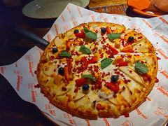 美式杨枝甘露水果披萨-良木缘咖啡西餐(川大店)
