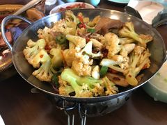 干锅有机菜花-泰钰丰烤鸭.天津菜(开发区店)