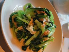 鸡毛菜炒腐衣-玫瑰厅上海菜(兴国路店)