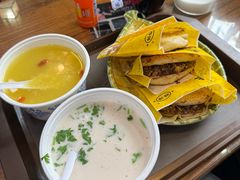 羊肉汤（多肉）-穆得·老周家牛肉烧饼(普利街店)