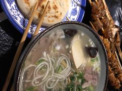羊肉汤白馍-羊肉街口老银川滩羊涮肉馆