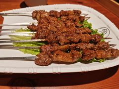 香烤羊肉串-鱼谦脆皮烤鱼(华阳城店)
