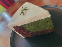 抹茶布朗尼-转山咖啡(松柏社区店)