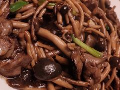 茶树菇爆羊肉-羊上树(南门外店)
