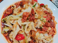 酥肉烩白菜-巴依老爷新疆美食(望京小街店)