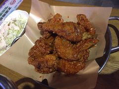 炸鸡翅一半一半-富乐满韩国正宗炸鸡韩国料理(虹泉路店)