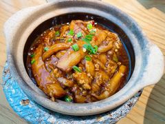 马鲛咸鱼茄子煲-粤集·手工粤菜(皇庭广场店)