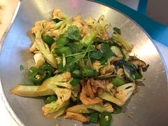 干锅丽水香菇花菜-探花·意境江南菜·唐伯虎文化体验店·松鼠桂鱼(观前店)